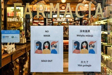 ببینید | ماسک در داروخانه‌های ایتالیا هم تمام شد