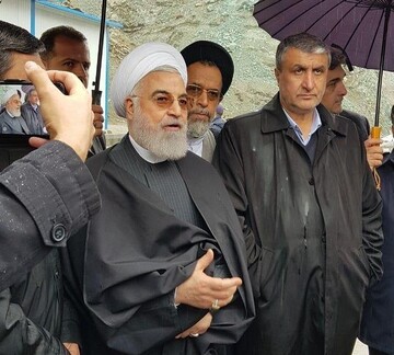 Rouhani opens 1st section of Tehran-Shomal Freeway