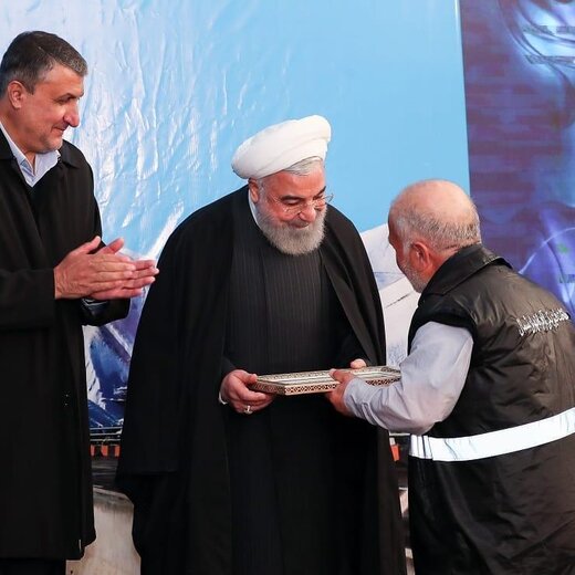 تصاویر اینستاگرام حسن روحانی از آزادراه تهران-شمال که پس از ۲۳ سال افتتاح شد