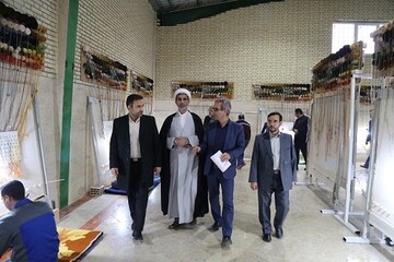 بازدید رئیس کل دادگستری خراسان شمالی از دو مرکز اشتغال و حرفه آموزی