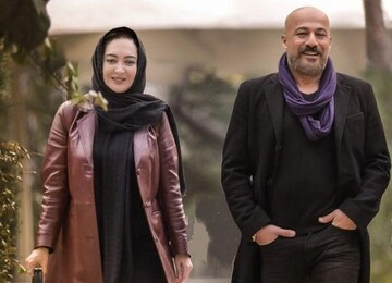 عکسی تازه از نیکی کریمی و امیر آقایی در سریال «آقازاده»