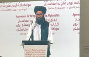 رهبر طالبان خروج آمریکا در توافق را یک پیروزی بزرگ خواند