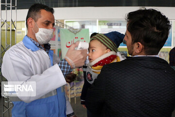 انجام تست کرونا و ضدعفونی در پایانه مسافربری تبریز
