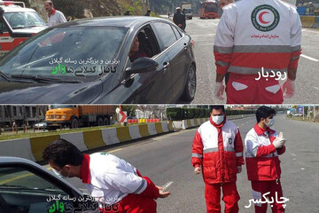 ببینید | کنترل مسافران در ورودی‌های گیلان با استفاده از تب سنج