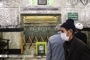ضدعفونی‌سازی حرم حضرت عبدالعظیم (ع)