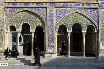 ضدعفونی‌سازی حرم حضرت عبدالعظیم (ع)