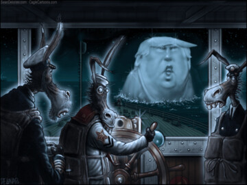 ببینید: رابطه جالب تایتانیک و ترامپ! 