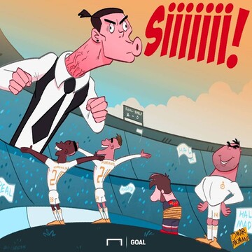 اینم هدیه ویژه رئالی‌ها به رونالدو!