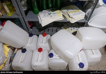 کشف کارگاه تولید مواد ضدعفونی‌کننده تقلبی