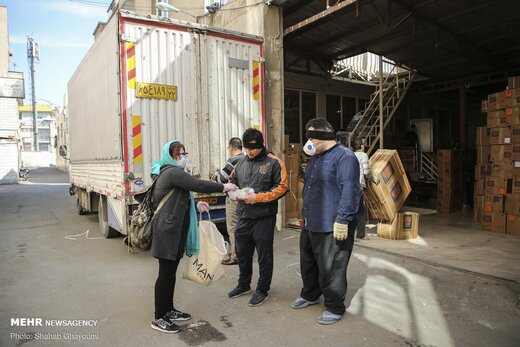 توزیع ۲۵ هزار بسته لوازم بهداشتی در محله هرندی