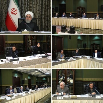 کرونا اینگونه بین وزرا و معاونان حسن روحانی فاصله ایجاد کرد +عکس کرونا اینگونه بین وزرا و معاونان حسن روحانی فاصله ایجاد کرد +عکس