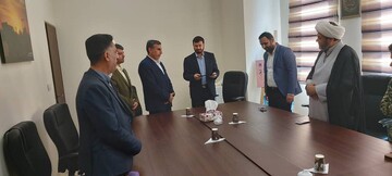 معارفه مدیر جدید ستاد کانون های مساجد منطقه آزاد اروند