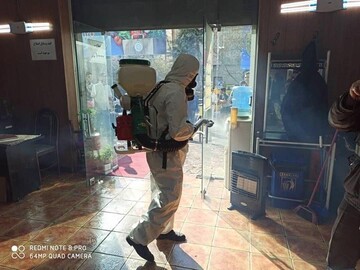 آتش‌نشانی شهرداری تهران هم به خط مقدم مبارزه با کرونا پیوست