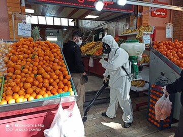 آتش‌نشانی شهرداری تهران هم به خط مقدم مبارزه با کرونا پیوست
