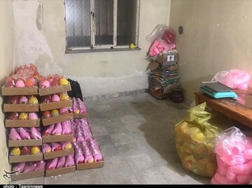 کشف مقادیر زیادی الکل از یک منزل مسکونی در کرج
