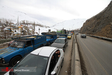 مسدود سازی محور هراز