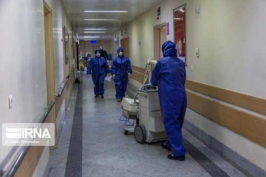 نیروهای خدماتی بیمارستان‌ قرنطینه