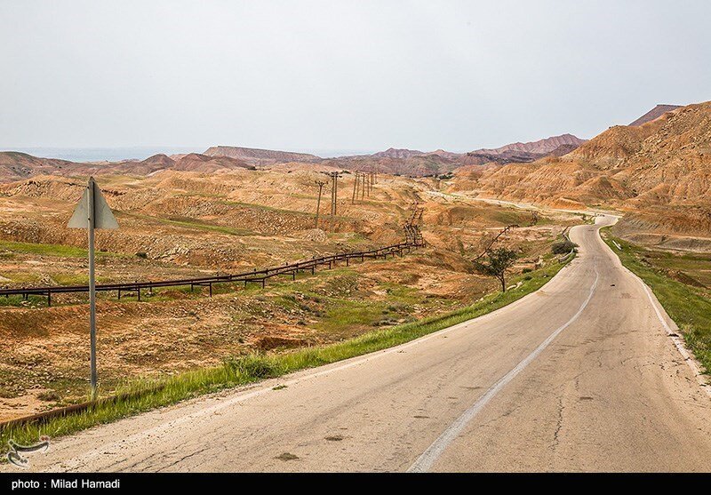 آلودگی نفتی در روستای پگین - خوزستان