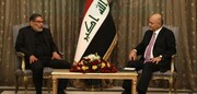 جزئیات دیدار مهم شمخانی و رئیس جمهور عراق