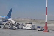 ببینید | مسافرگیری بویینگ۷۸۷ هواپیمایی چین در فرودگاه امام خمینی