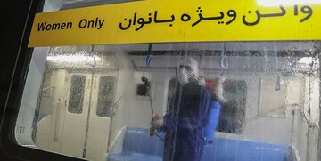 ضدعفونی قطارهای مترو با دستگاه فوگر حرارتی