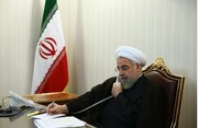 روحانی فرا رسیدن سال ۱۳۹۹ را به مراجع عظام تقلید تبریک گفت