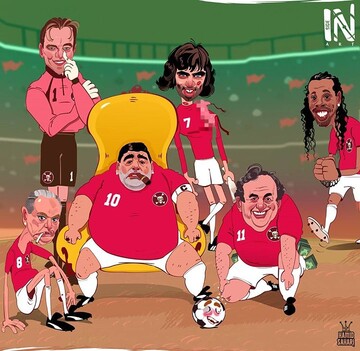 با دستگیری رونالدینیو، جمع خلافکاران فوتبالی جمع شد!