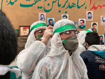 اعزام مشاوران مذهبی به بیمارستان‌ها/ ۲۵۰ طلبه جهادی اصفهانی در میدان ضدعفونی شهر