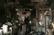 یک منزل مسکونی در شرق تهران آتش گرفت/ توصیه‌های ایمنی درباره الکل