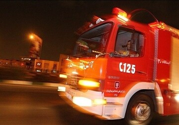مرد جوان در شعله آتش جان باخت؛ تصاویر