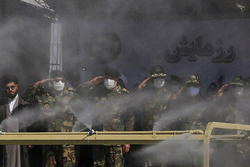 ببینید | ارتش رسما وارد جنگ با کرونا شد