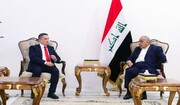 در دیدار نخست‌وزیر مکلف عراق با عبدالمهدی و الحلبوسی چه گذشت؟