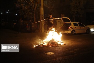 چهارشنبه سوری در تهران