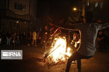چهارشنبه سوری در تهران
