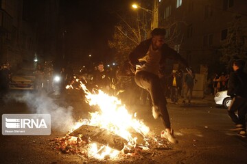 چهارشنبه سوری در تهران