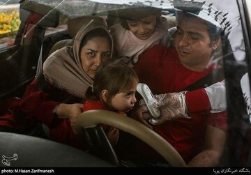 کنترل و مهار ویروس کرونا در عوارضی تهران - قم