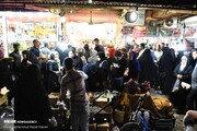 تصاویر | اینجا بازار ته لنجی آبادان؛ خطر شدید ابتلاء به کرونا در کمین است!
