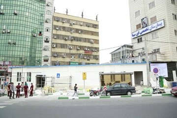 ساخت ۶ روزه کلینیک تشخیص کرونا در غرب تهران