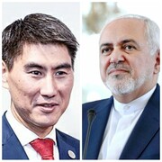 گفتگوی تلفنی ظریف با همتای قرقیزستانی
