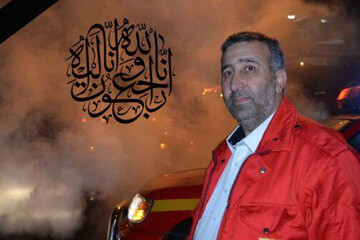 عکس | فرمانده آتش نشانی تبریز که بر اثر کرونا جان باخت