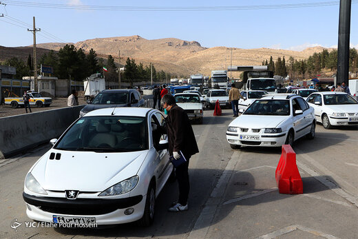 وضعیت جاده‌های شیراز در پی شیوع ویروس کرونا
