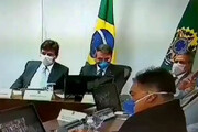 ببینید | سرفه‌های رییس جمهور برزیل پس از مثبت‌شدن تست کرونای معاونانش