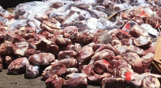 کشف ۱۰۰ کیلوگرم گوشت خوک از یک پراید