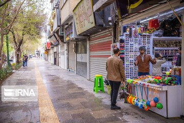 چهارباغ زیر سایه کرونا