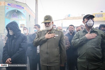 تشییع سردار حاج حسین اسداللهی