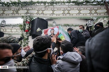 تشییع سردار حاج حسین اسداللهی