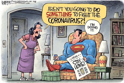 ببینید چرا سوپرمن دنیا را از کرونا نجات نمی‌دهد!