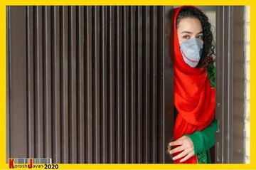 عکس هنرمندان از کورش جوان
