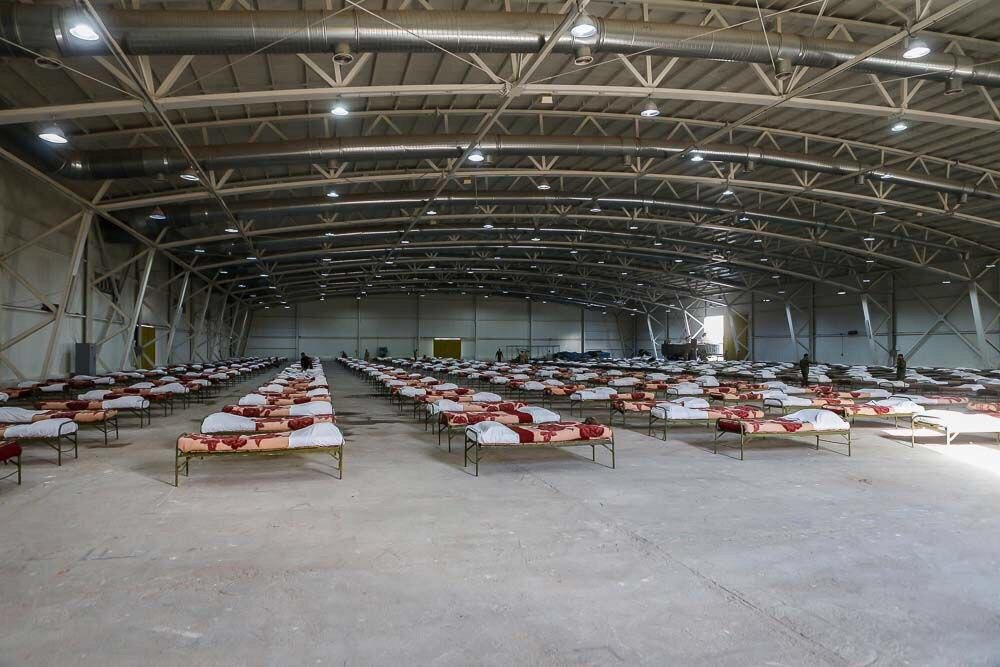 نخستین تصاویر از نقاهتگاه ۲هزار تخت‌خوابی ارتش در تهران