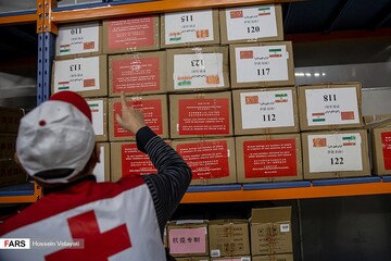 کمک‌های بشر دوستانه کشور چین به ایران